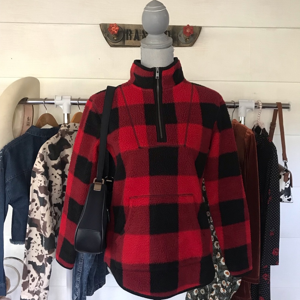 Style & Co. plaid turtleneck sweater